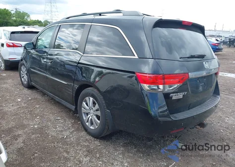 2015 Honda Odyssey Ex-L from USA, damaged, VIN 5FNRL5H64FB129552